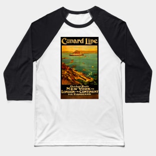 Vintage Travel - Fishguard Baseball T-Shirt